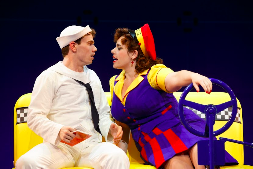   Jay &amp; Alysha Umphress in "On the Town"  - Photo by Joan Marcus 