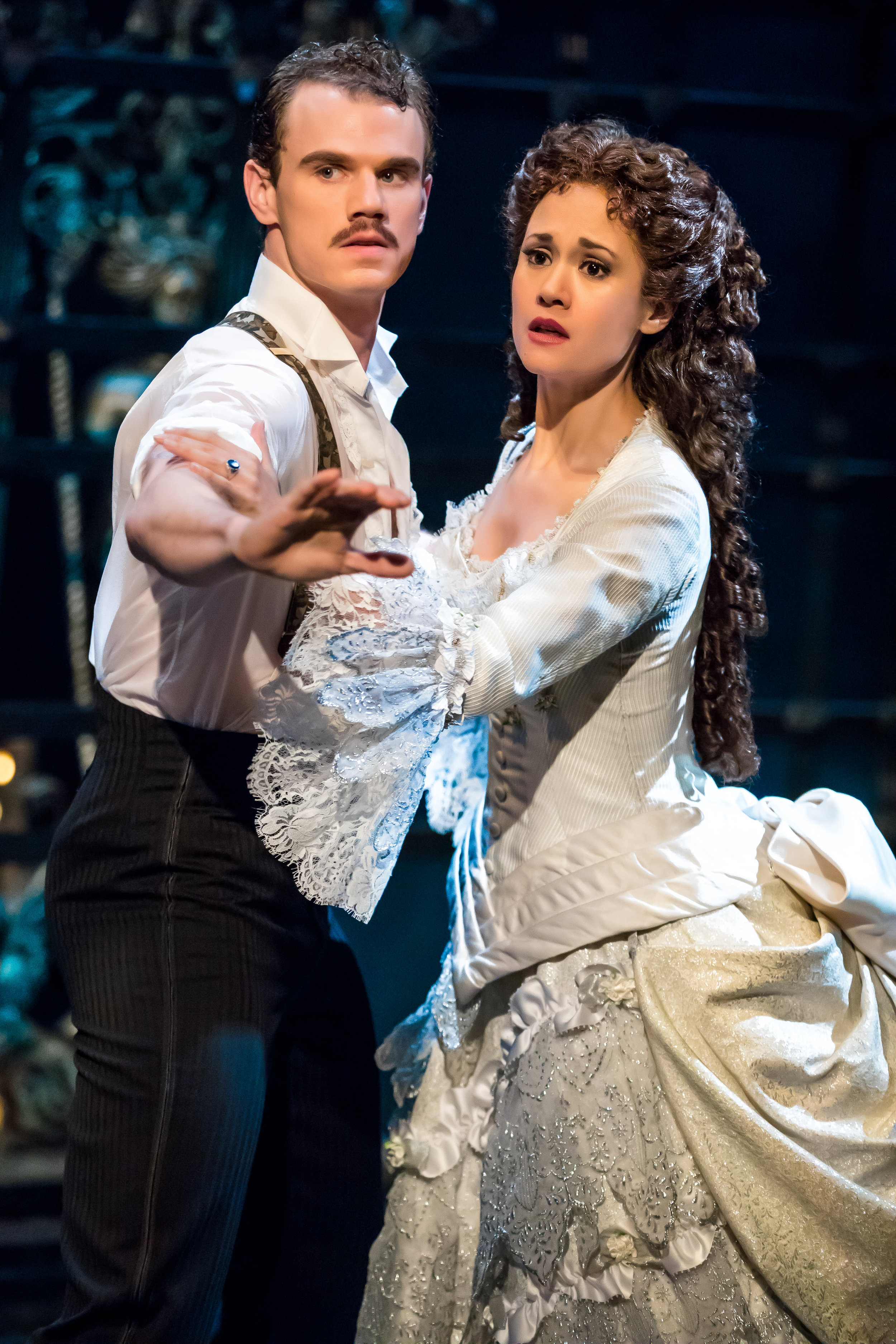   Jay &amp; Ali Ewoldt in The Phantom of the Opera  - Photo by Matthew Murphy 