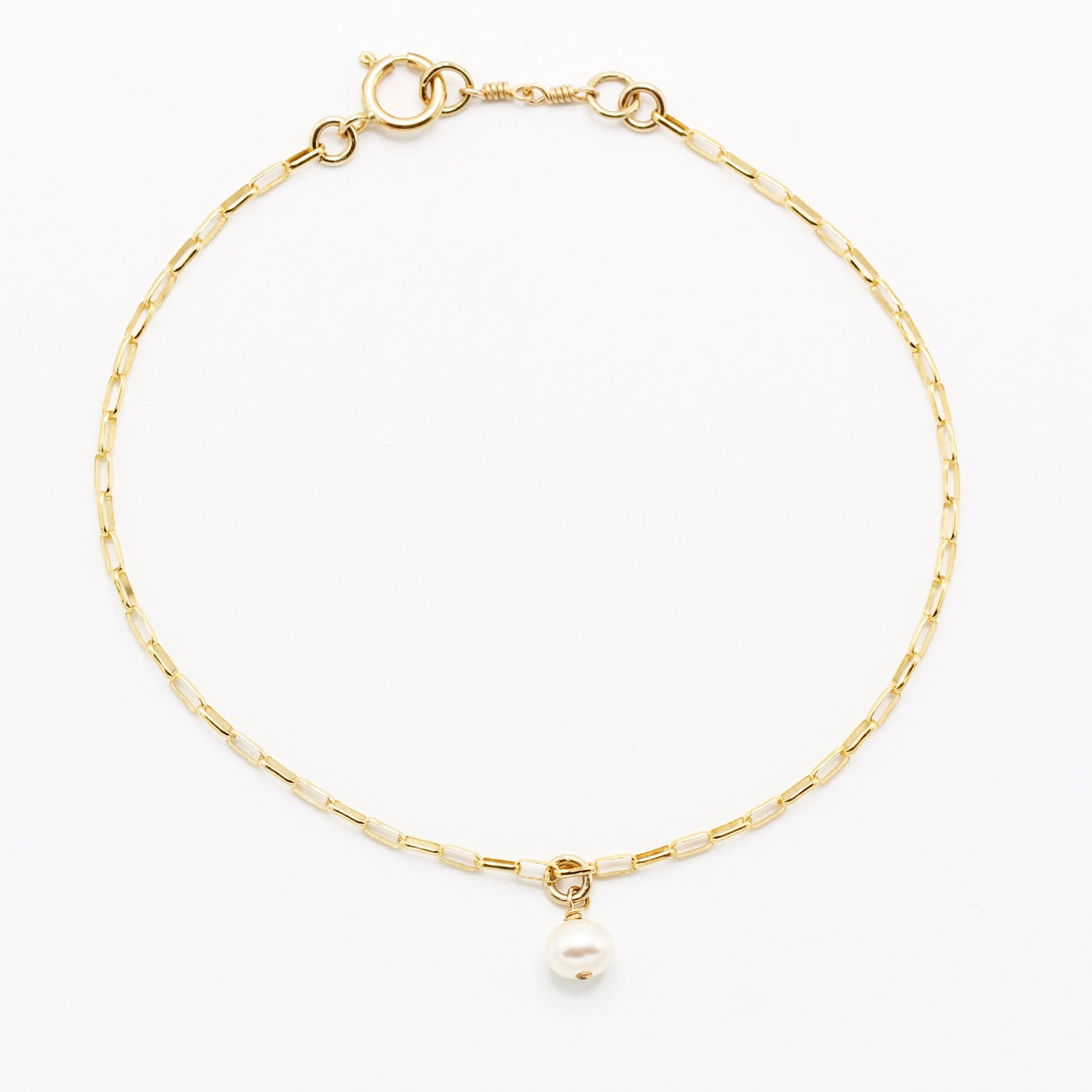 Barely There Charm Bracelet - Pearl