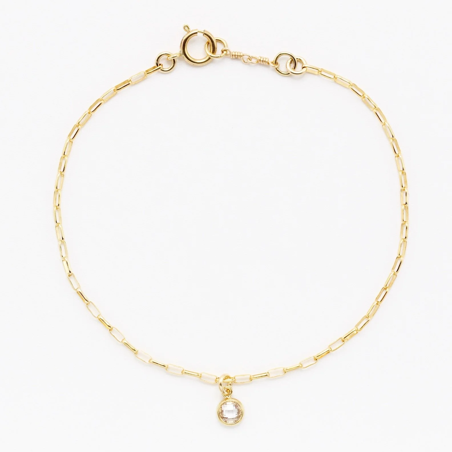 Barely There Charm Bracelet - Crystal