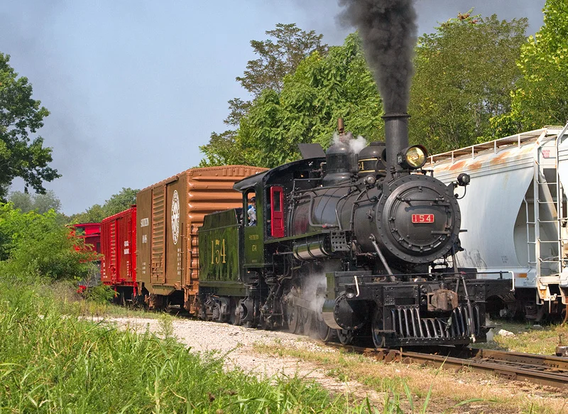 154 after restoration was complete. Photo by Walter Scriptunas. 