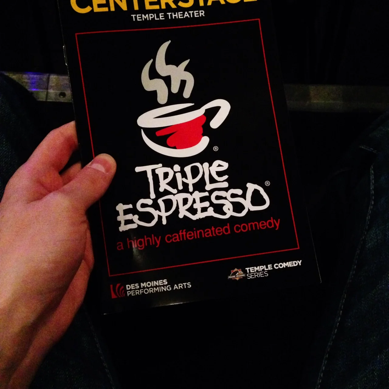 a highly caffeinated comedy 