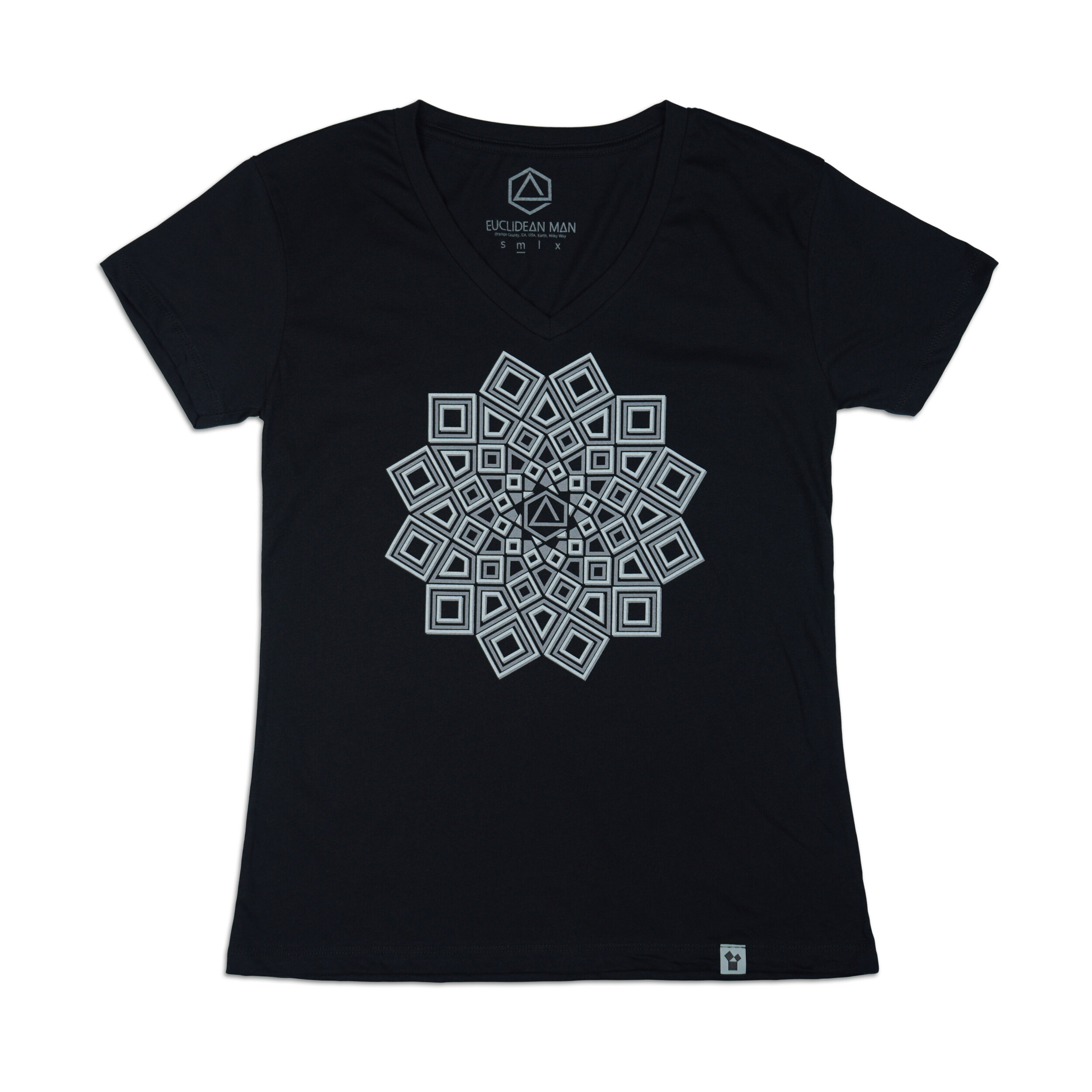 Dodecagram on Black (Womens)