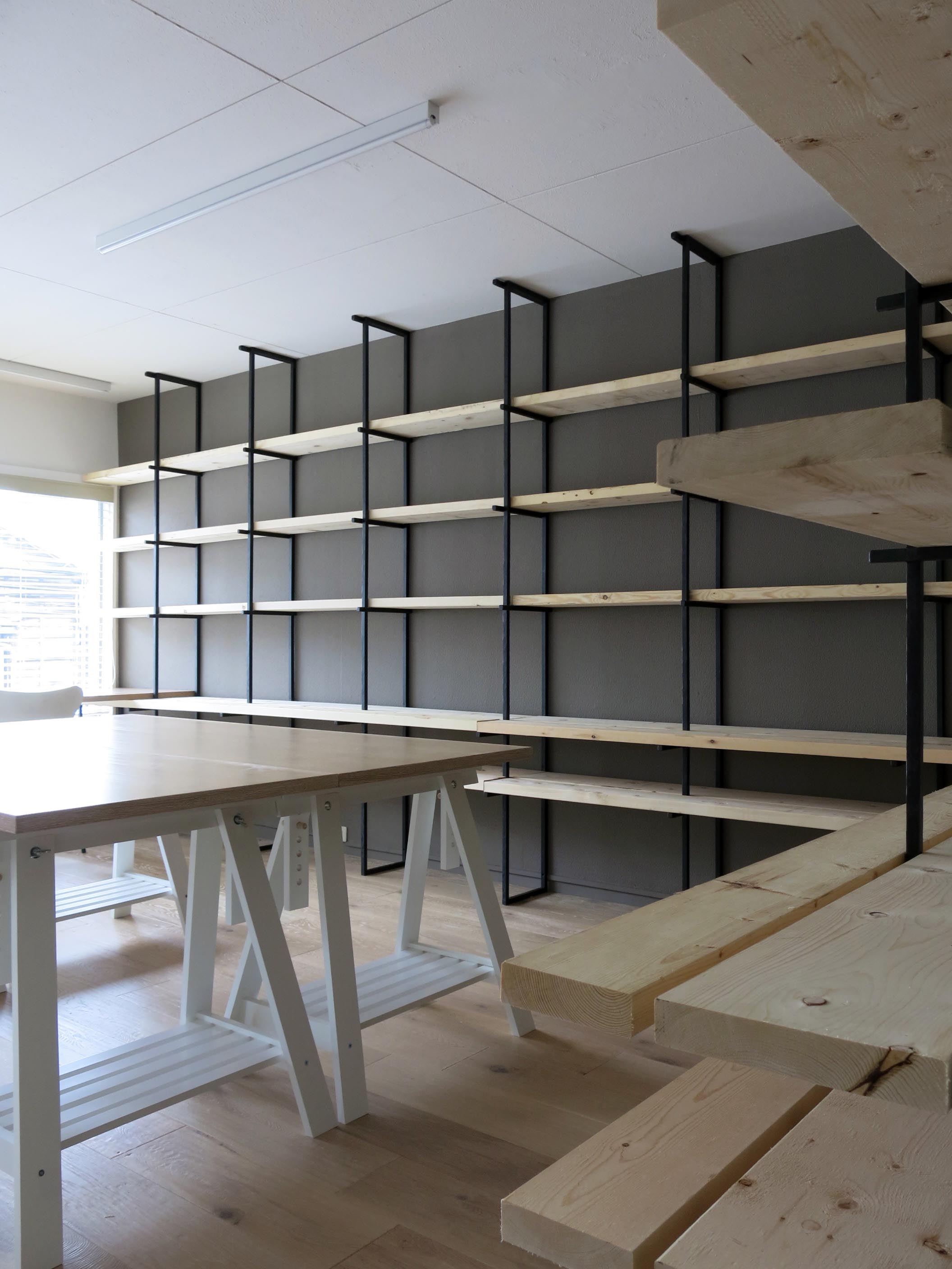 壁面オリジナル棚