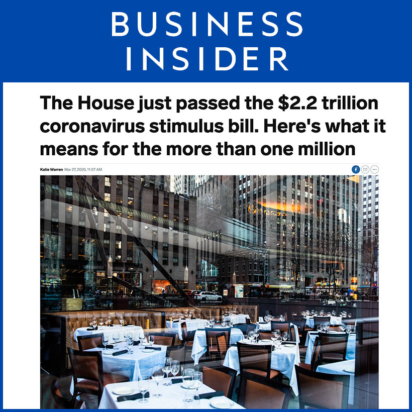 What the $2.2T Stimulus Bill Means for Restaurants (Copy)