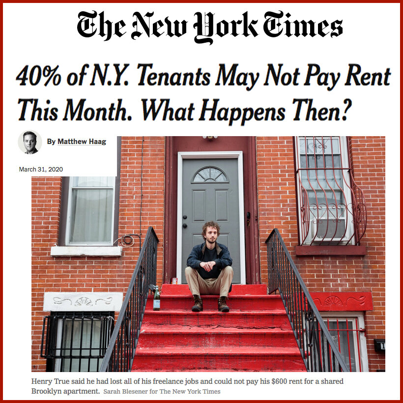 40% of New Yorkers Can't Make Rent (Copy)