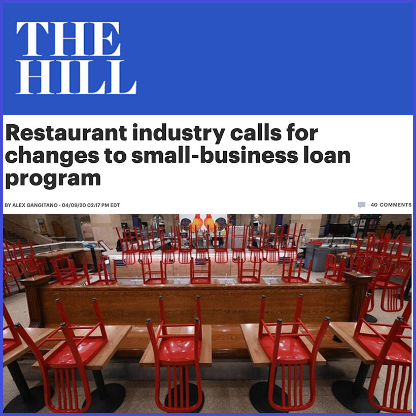 Restaurant Industry Calls for Changes to PPP