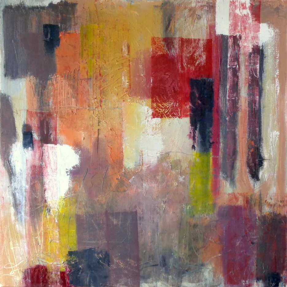Occasionally paintings come easy. Not this one. Parde. (oil and wax on canvas, 36in / 91cm square)