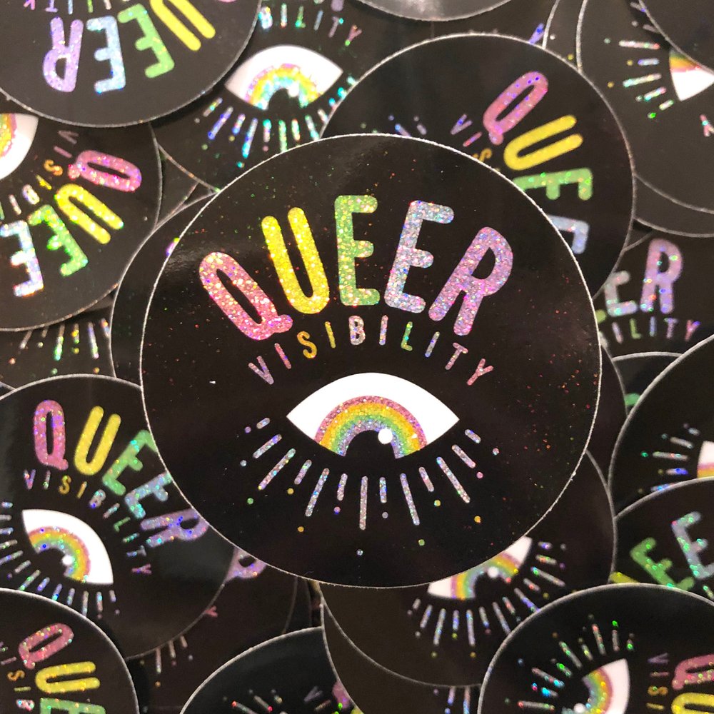 Queer for Nature Sticker  Gaze at the National Parks