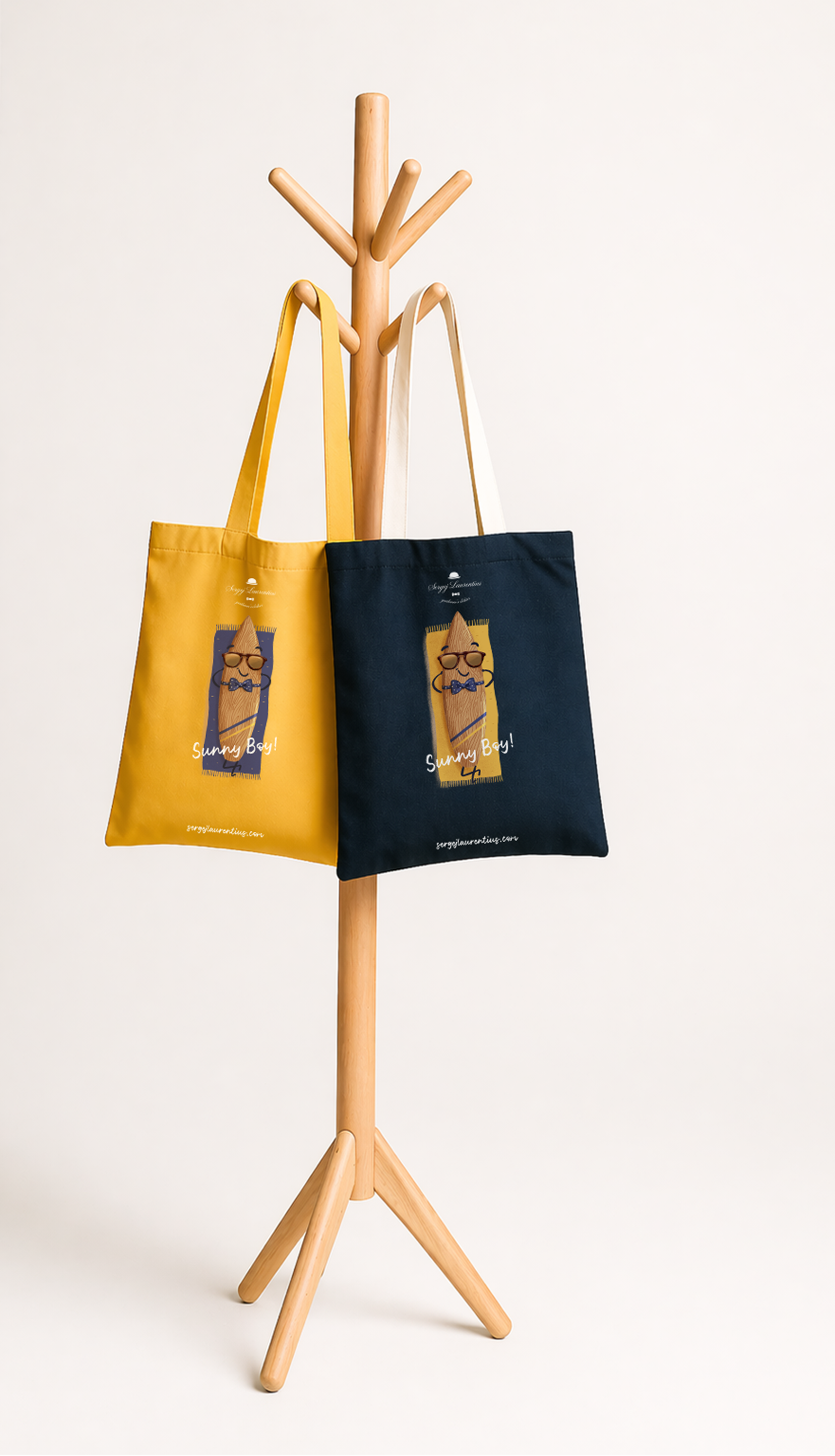 Sunny Boy - Beach Cotton Bags