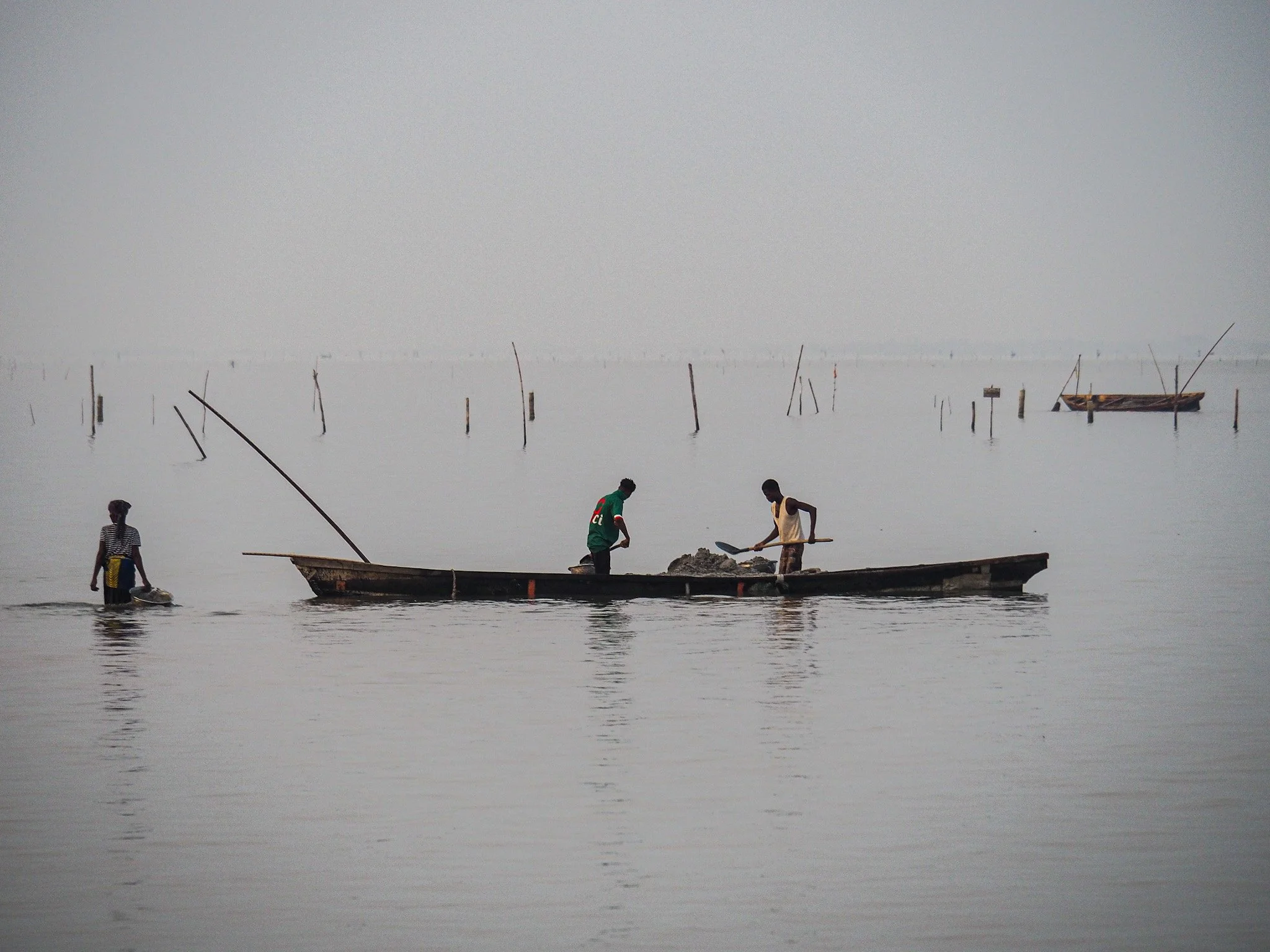Canoe on Lac Aheme