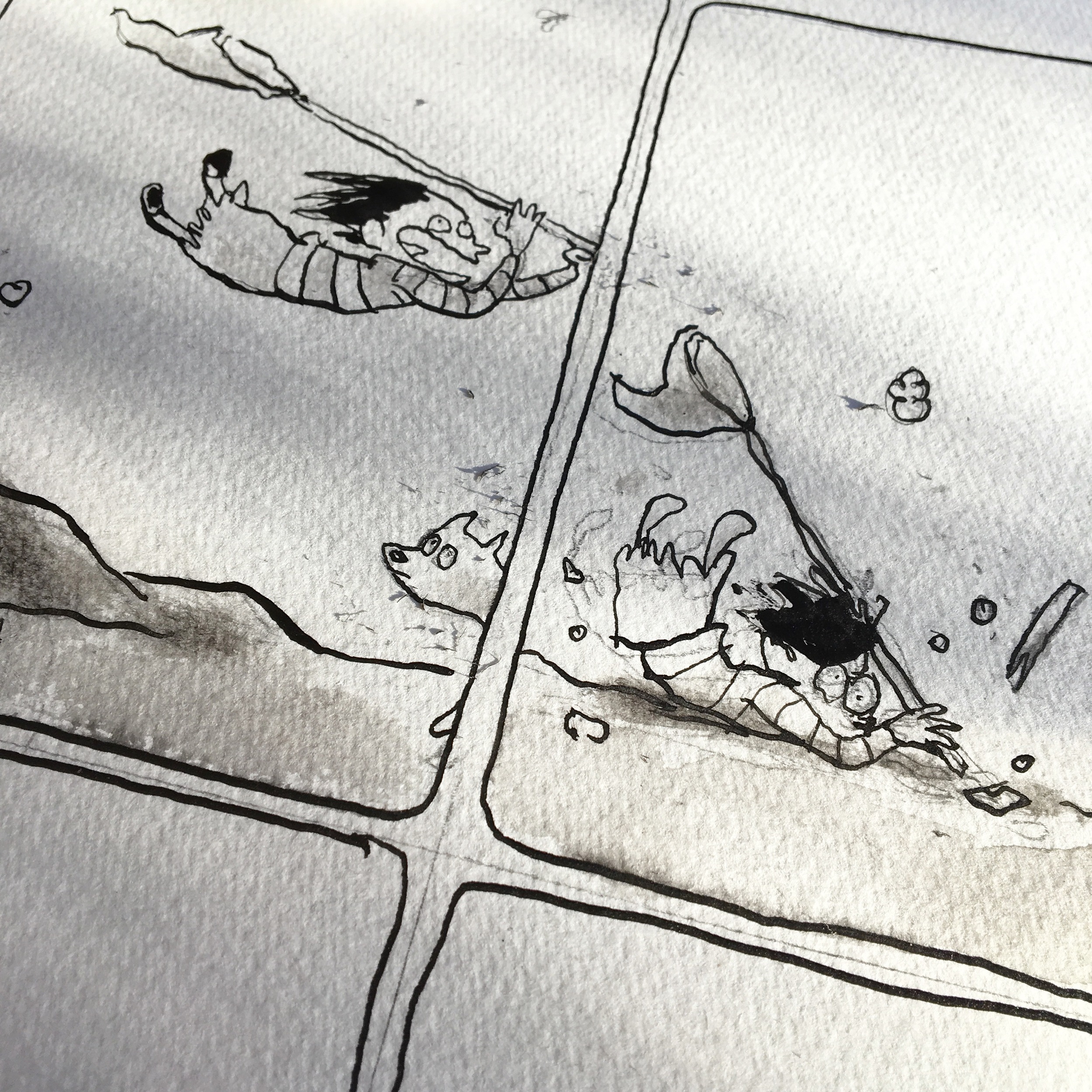 I immediately fell in love with this girl, the main character. (With this kind of deadline that really helps!)