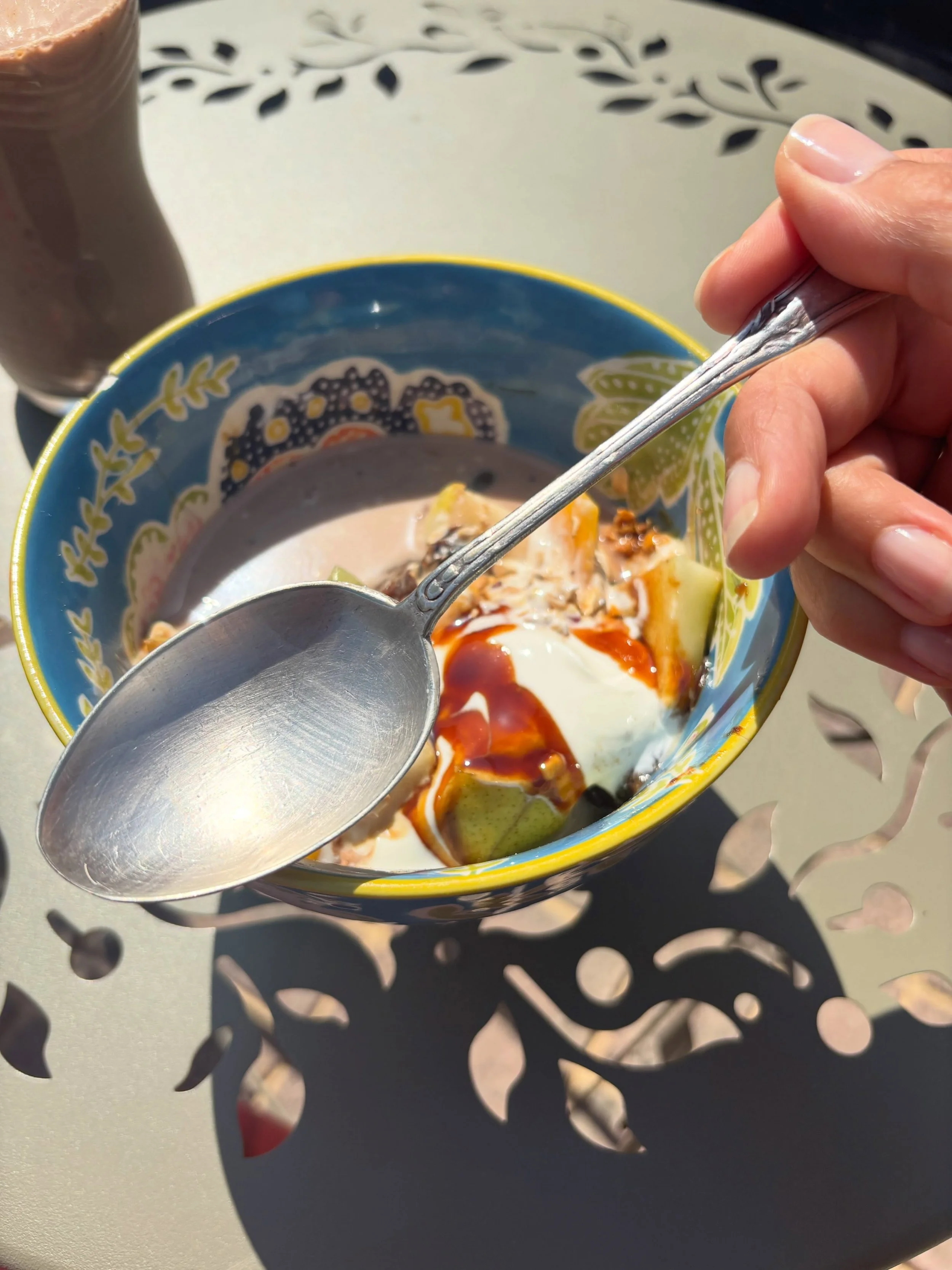 Simple things 💫

Every day I eat out of my favourite bowl with my favourite silver spoon. 

In alchemy, Silver is considered a noble metal and the spoon - a symbol of sustenance, of always receiving what we need in life. The bowl also being a vessel