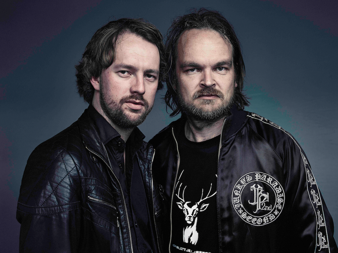 With Gard Nilssen , photo by Frank Schemmann