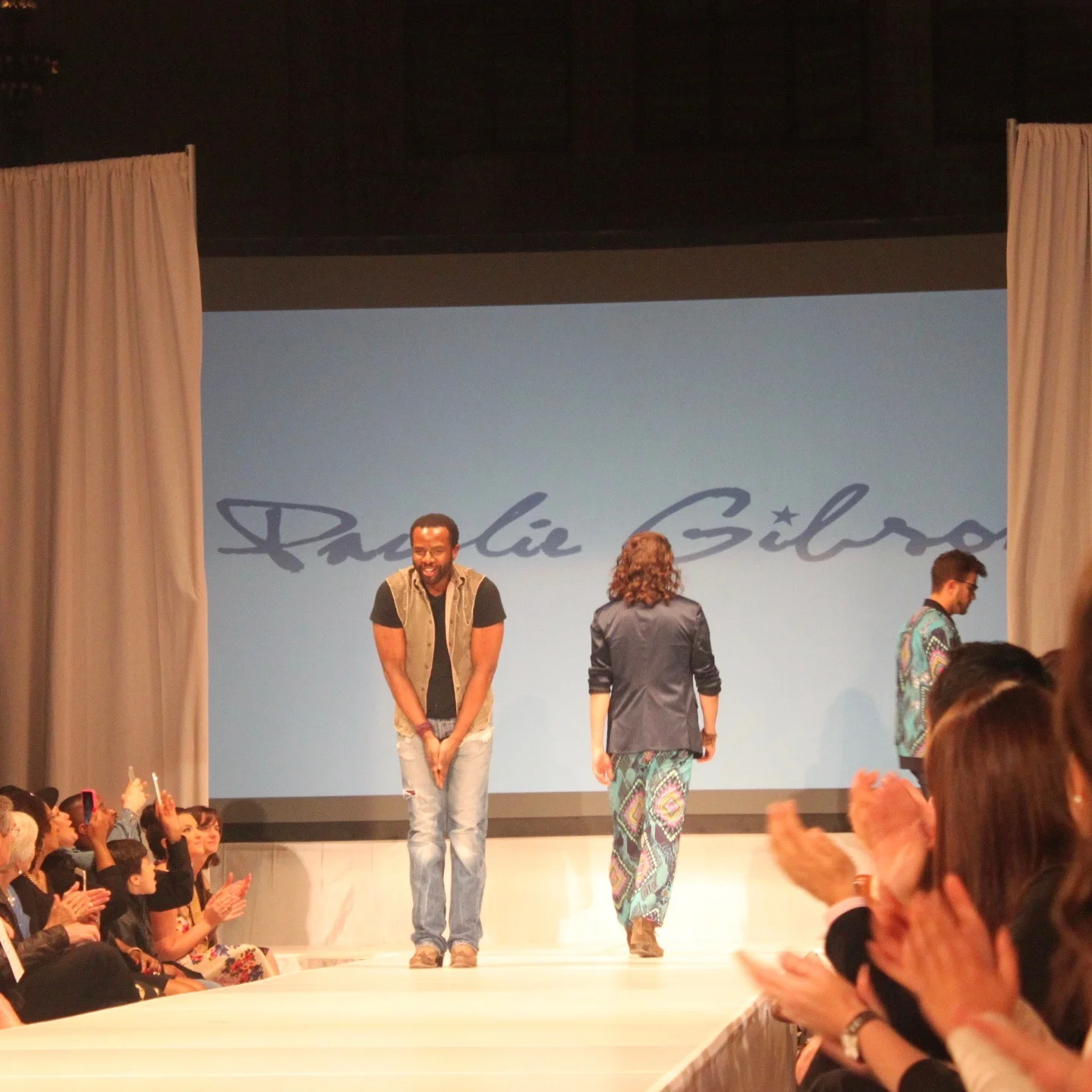 Paulie Gibson took over Kansas City Fashion Show and comes back to Gent!