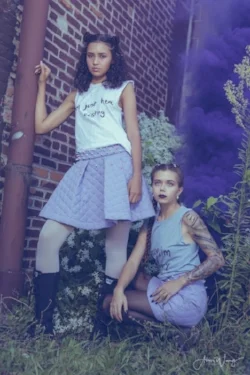 Pins and Needles 2017 winner, Kat Gaume on the hustle.