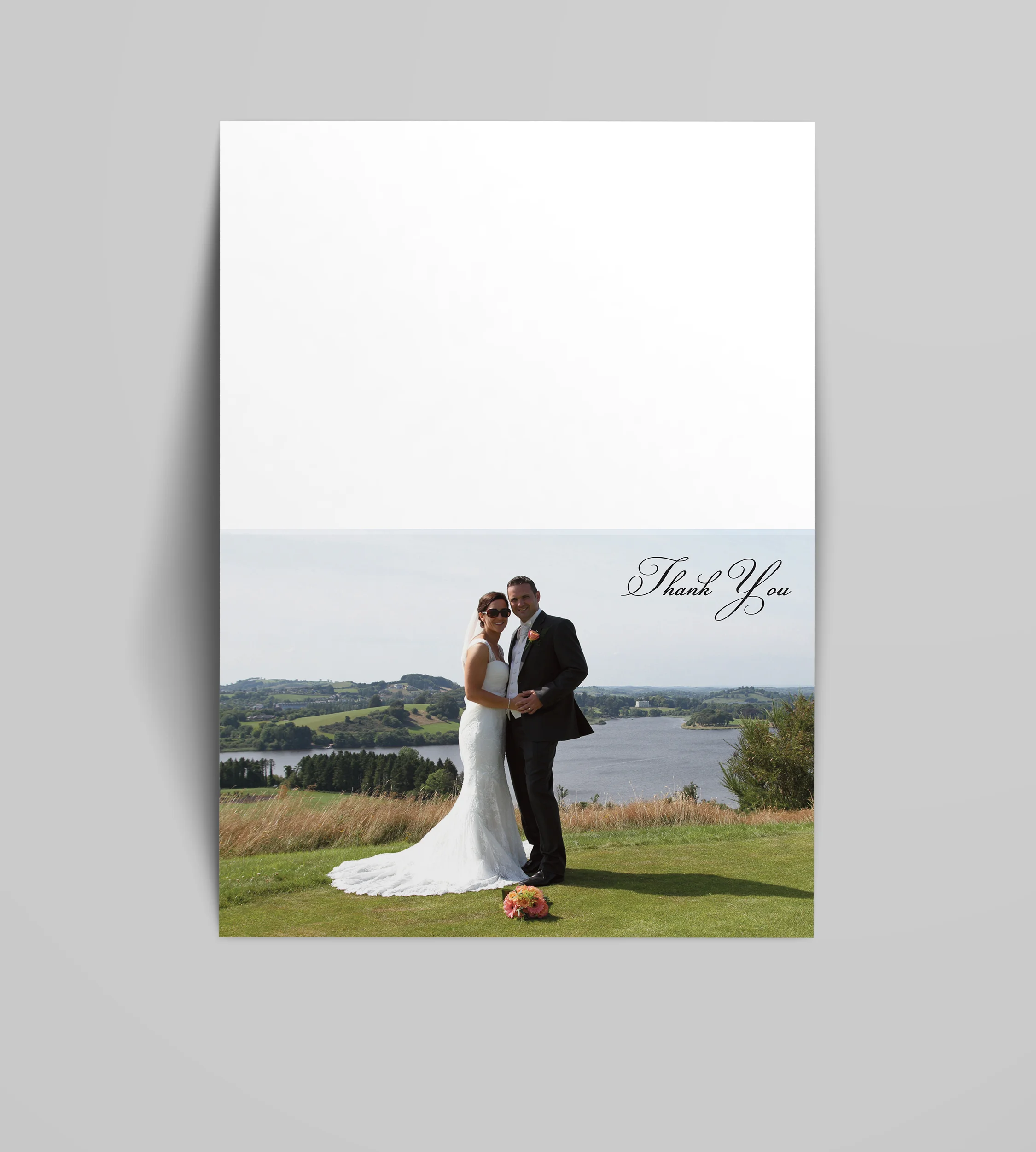 12 - 'Thank you' card tent style 