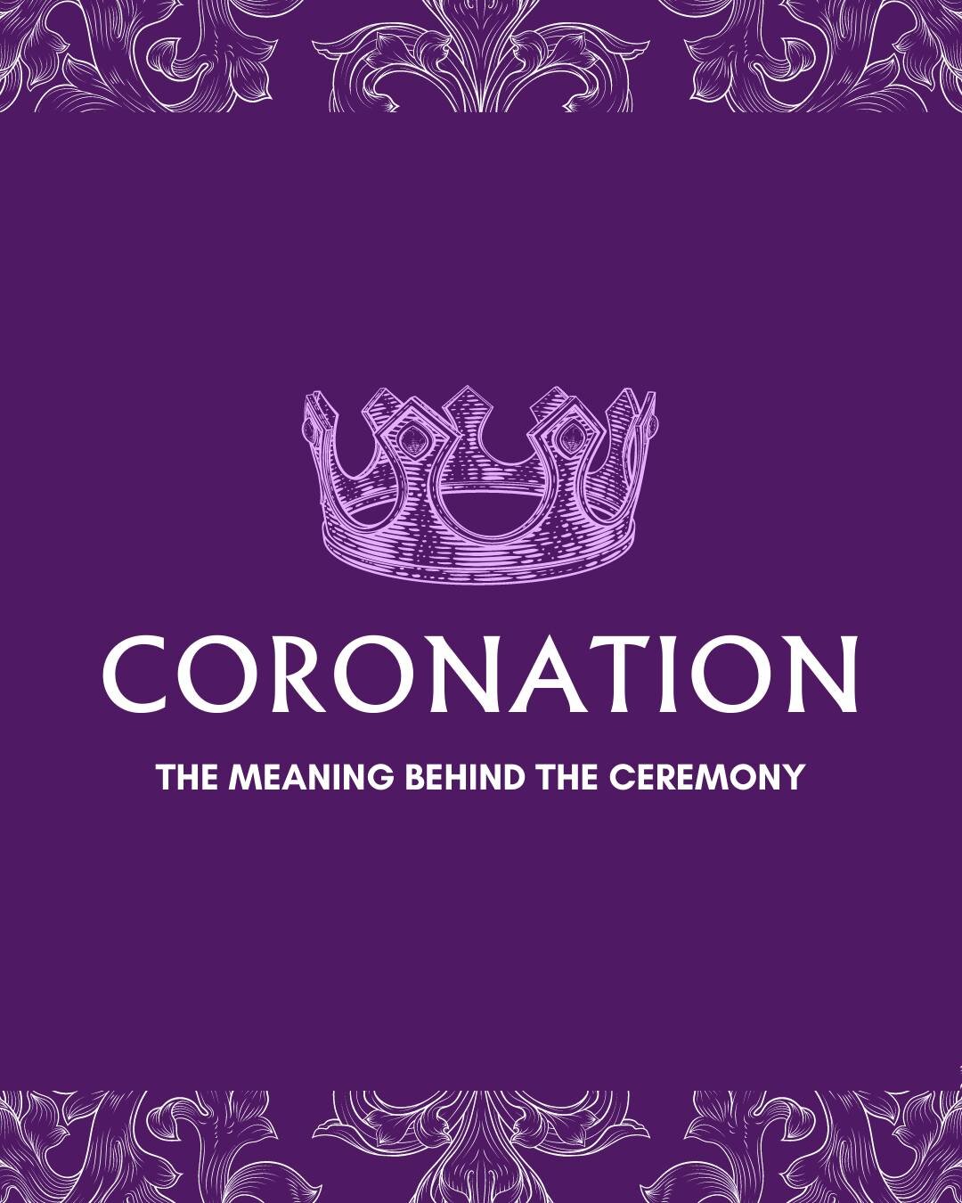 👑 This weekend is the historic Coronation weekend, where may of us will gather to watch the crowning of the king. Is there more behind all the pomp and ceremony that they day will hold? We look deeper into the meaning behind the ceremony. 👑