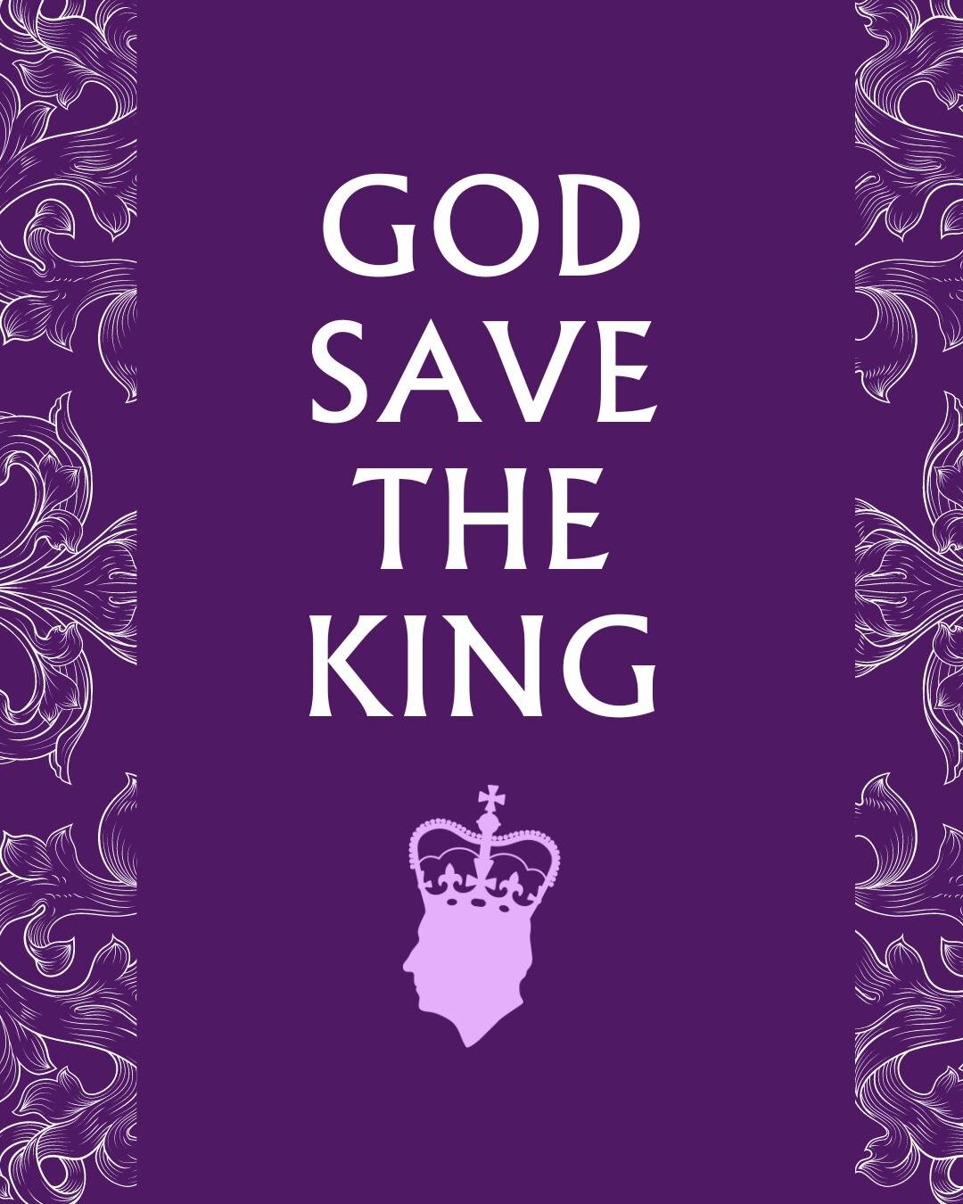 👑God Save The King 👑

The coronation is a reminder, and points to Jesus being the ruler over all, and the King of all Kings. Why not pray for King Charles III as he is crowned today, and that he would be guided by the King of Kings during his reign