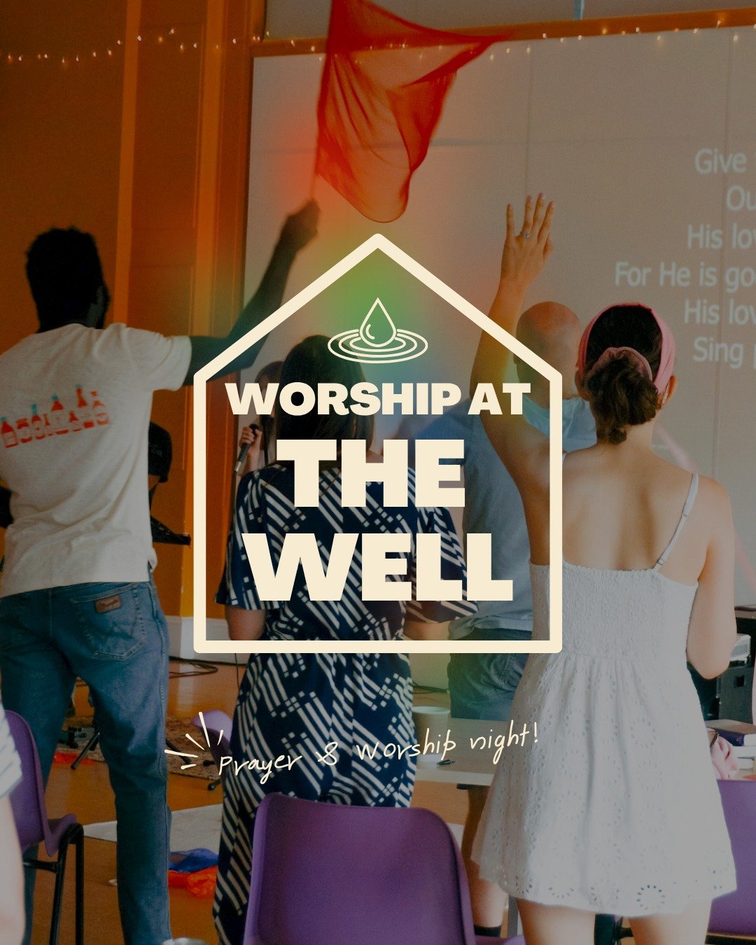 Worship at The Well! 🙌
Our next prayer &amp; worship night is happening Mon 14st May!✨
We're going deeper &amp; wider in our relationship with the Lord. Come as you are, however you&rsquo;re feeling, to spend time together worshipping God.

📍The We
