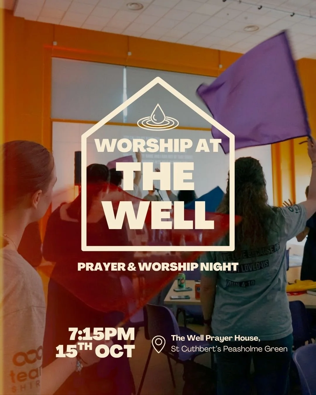 Worship at The Well! 🙌
Our first prayer &amp; worship night of the academic year is happening NEXT WEEK on Wed 15th October ✨
We're going deeper &amp; wider in our relationship with the Lord. Come as you are, however you&rsquo;re feeling, to spend t