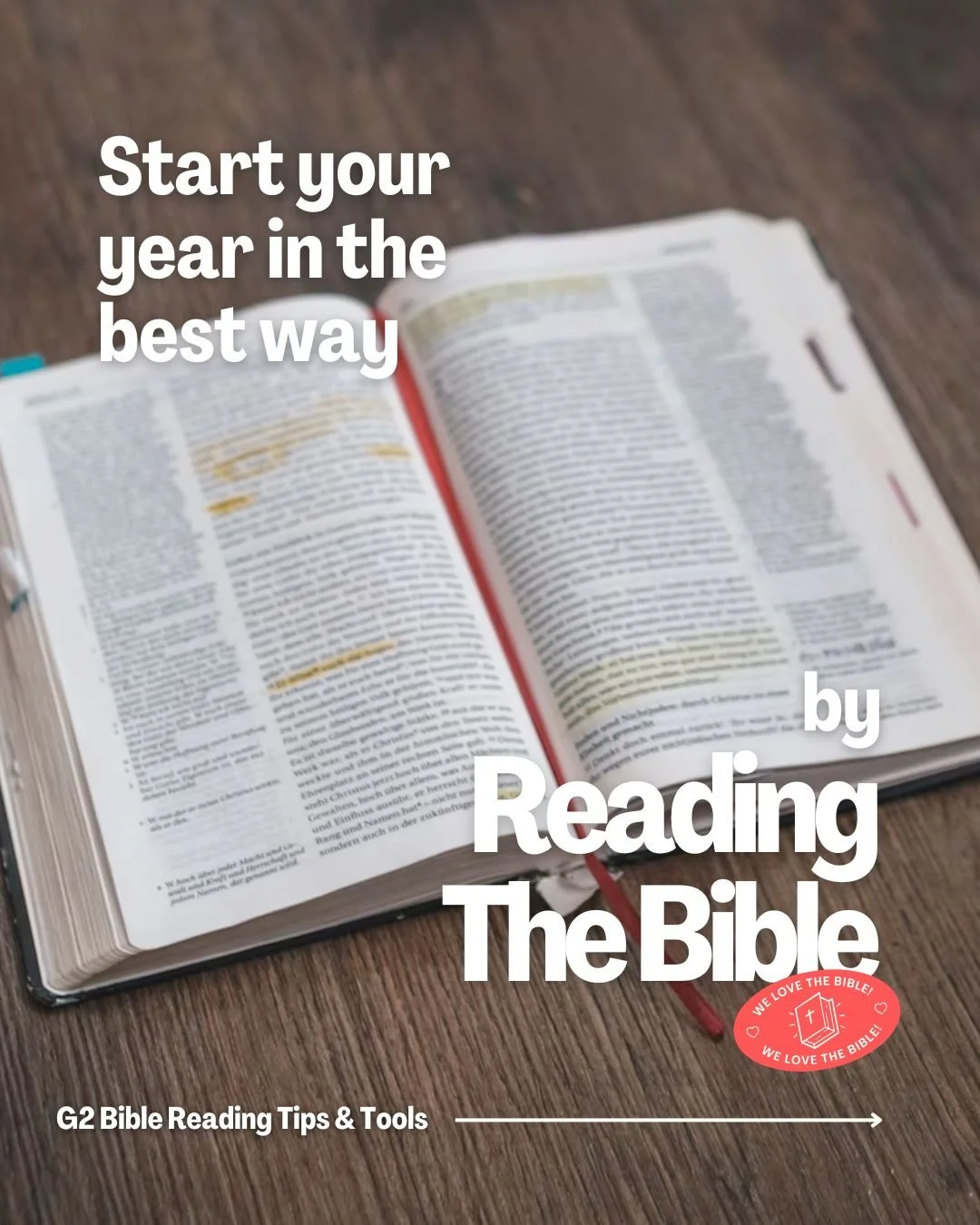 As we look ahead to 2026, why not make it the year you start reading the Bible &mdash; or return to it with fresh eyes? 📖✨

God speaks through His word, and we&rsquo;d love to help you build a simple, sustainable habit of reading the Bible for yours