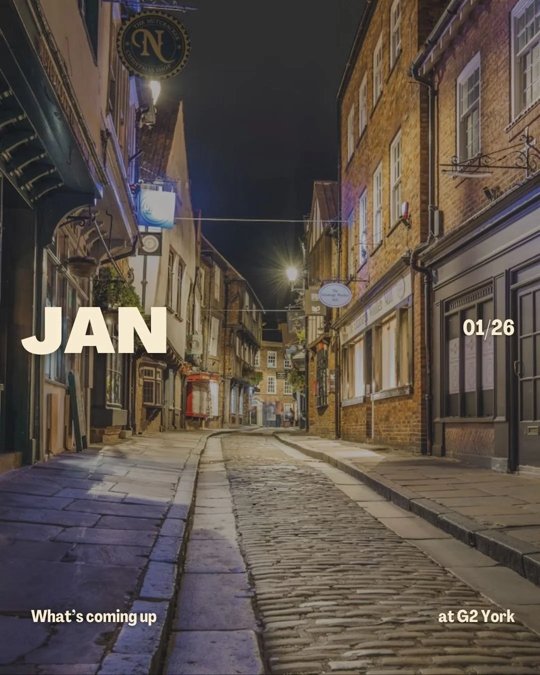 Happy New Year! Welcome to 2026!
We've got some exciting things coming up this month.