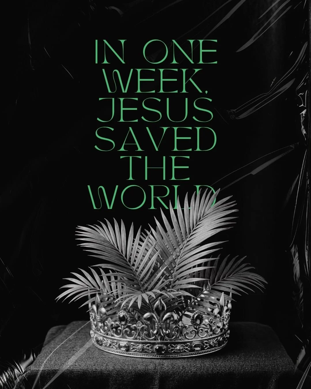 Welcome to Holy Week! This week remembers the final days of Jesus Christ&rsquo;s life&mdash;his suffering, death, and resurrection.

In just one week, Jesus achieved what no one else could. He secured our salvation.