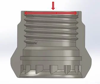 DT Cores feed centrally with diaphragm or spider gate options dramatically reducing waste