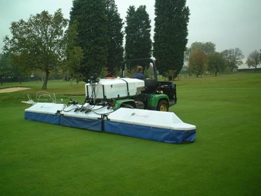 JD600 & 5.5m Hurricane boom at The Roehampton Club