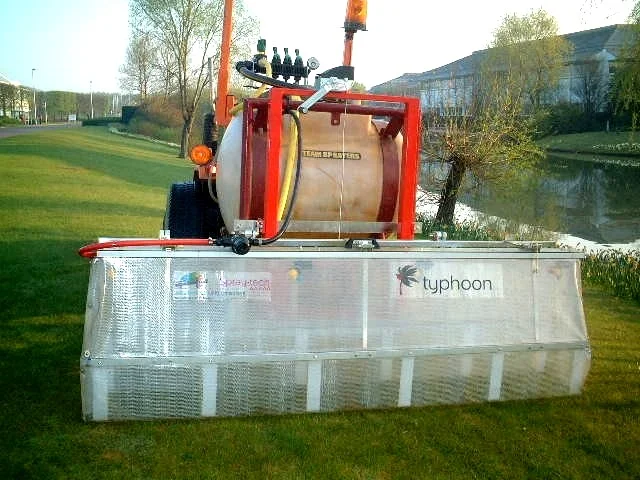 1.5m Typhoon for Hasmead at Stockley Park near Heathrow to protect lakes and offices