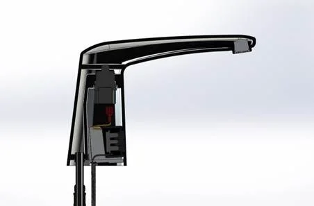 Redesign of a chrome plated infra-red controlled brass tap