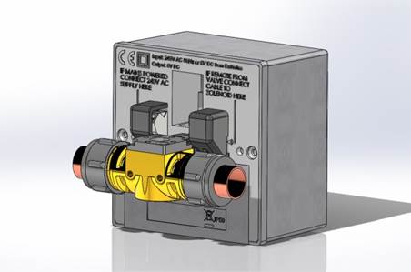 Water miser system incorporated into the control housing