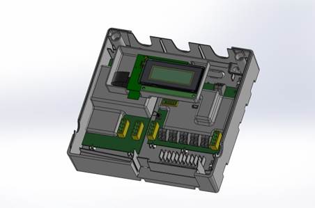 New system control box with revised electronics & LED display
