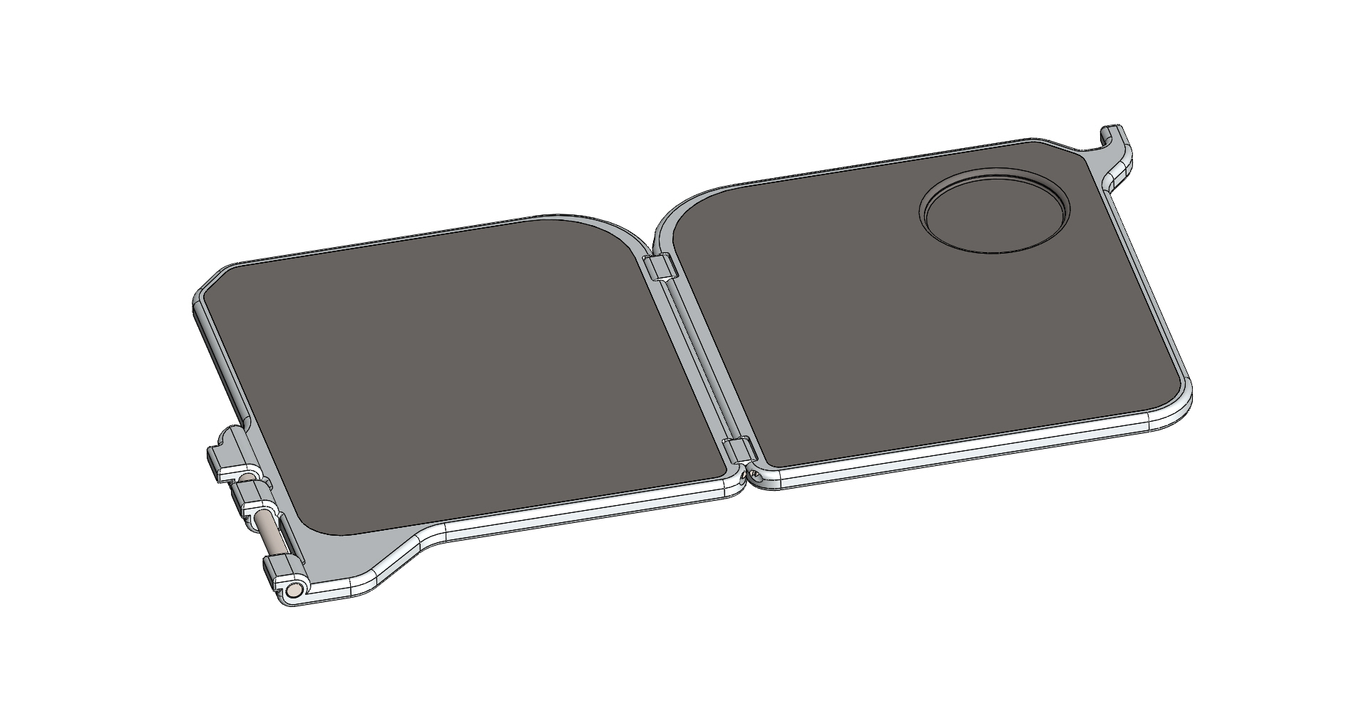 A new in-arm tray table