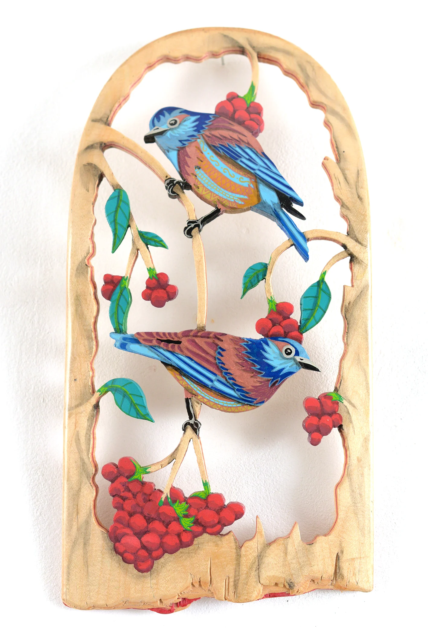  Japanis Birds  Post on a broken skateboard. 40X21, 12/2016 OUT 