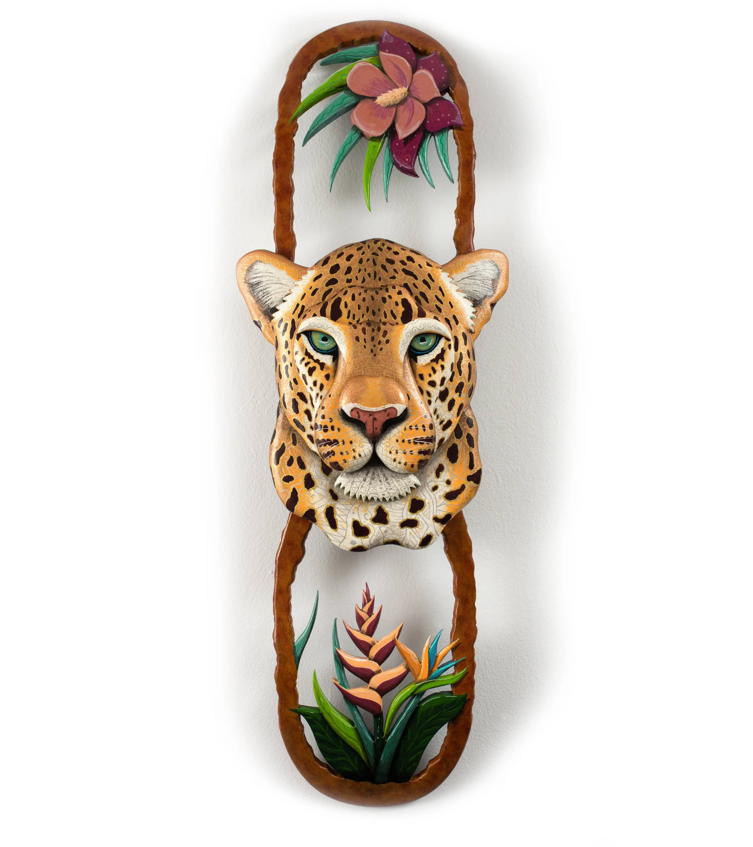  Jungle Léopard  Acrylic point and poscas on 4 skateboards.  80X21 cm , 02/2026. 