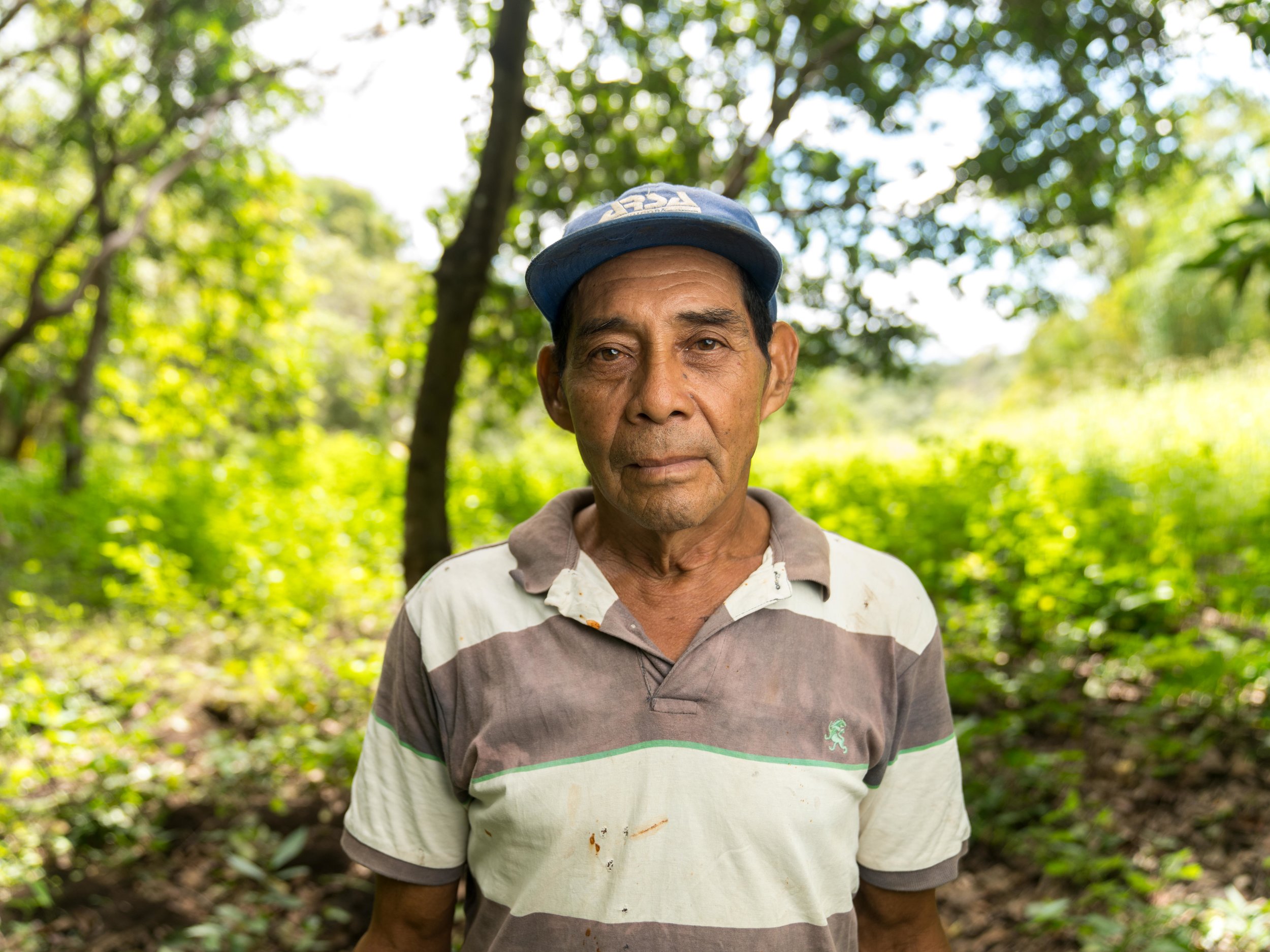 This is Miguel Torres, a "cuidador" or caretaker of a property one of my new found friends own. He has worked with his hands all his life, and was a "grey work" ie concrete layer before he was brought on as a caretaker. Right out of frame is the ubiquitous Nica machete