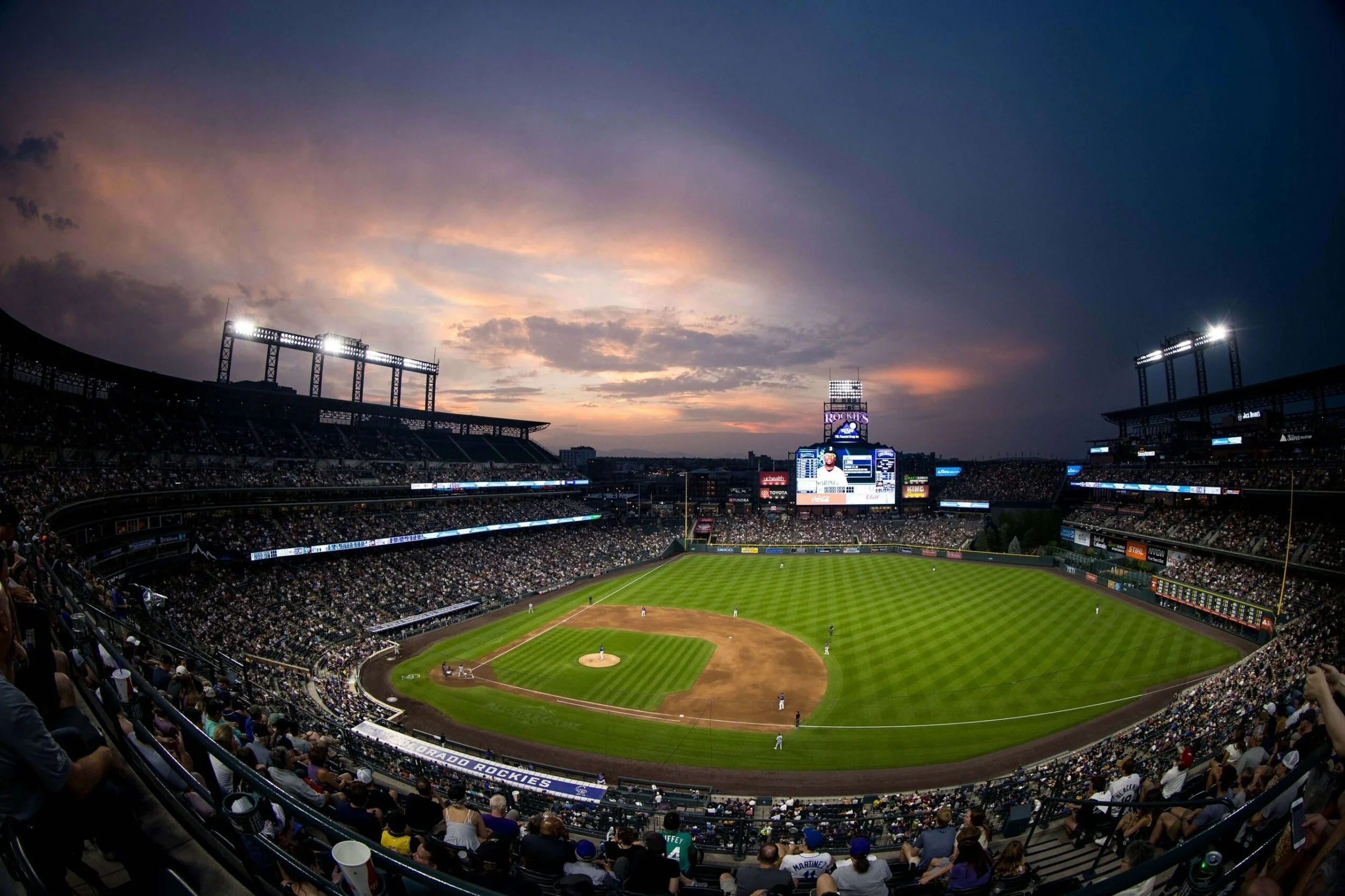 Youth at the Rockies Game