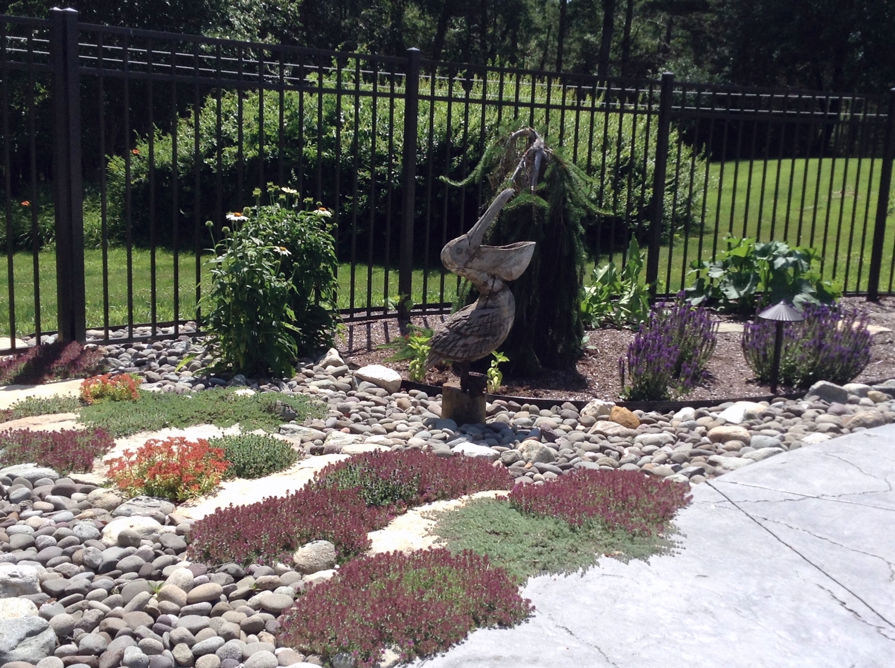 Poolscape Statue.JPG