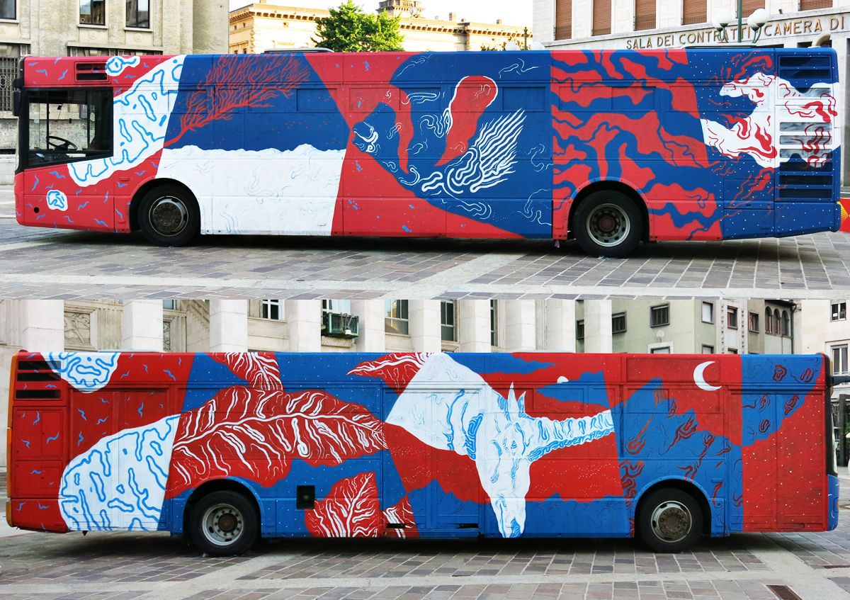 Live painting for Pigmenti — Bergamo Scienza