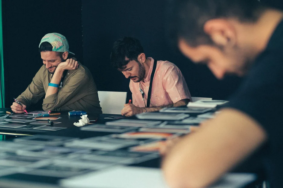 Alessandro Cripsta, Johnny Cobalto and Gabriele Cecere