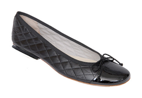 French Sole, Quilted Ballet Flats , $205