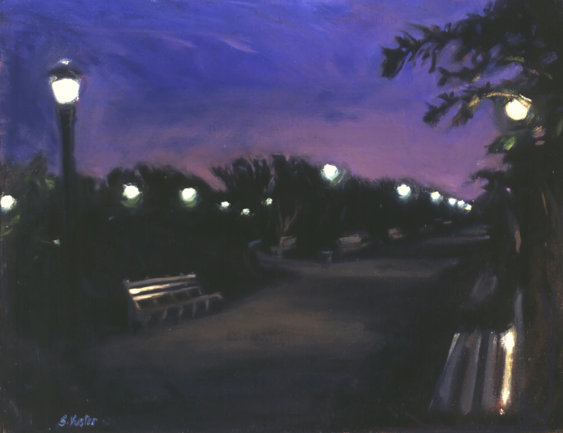 Park at Dusk