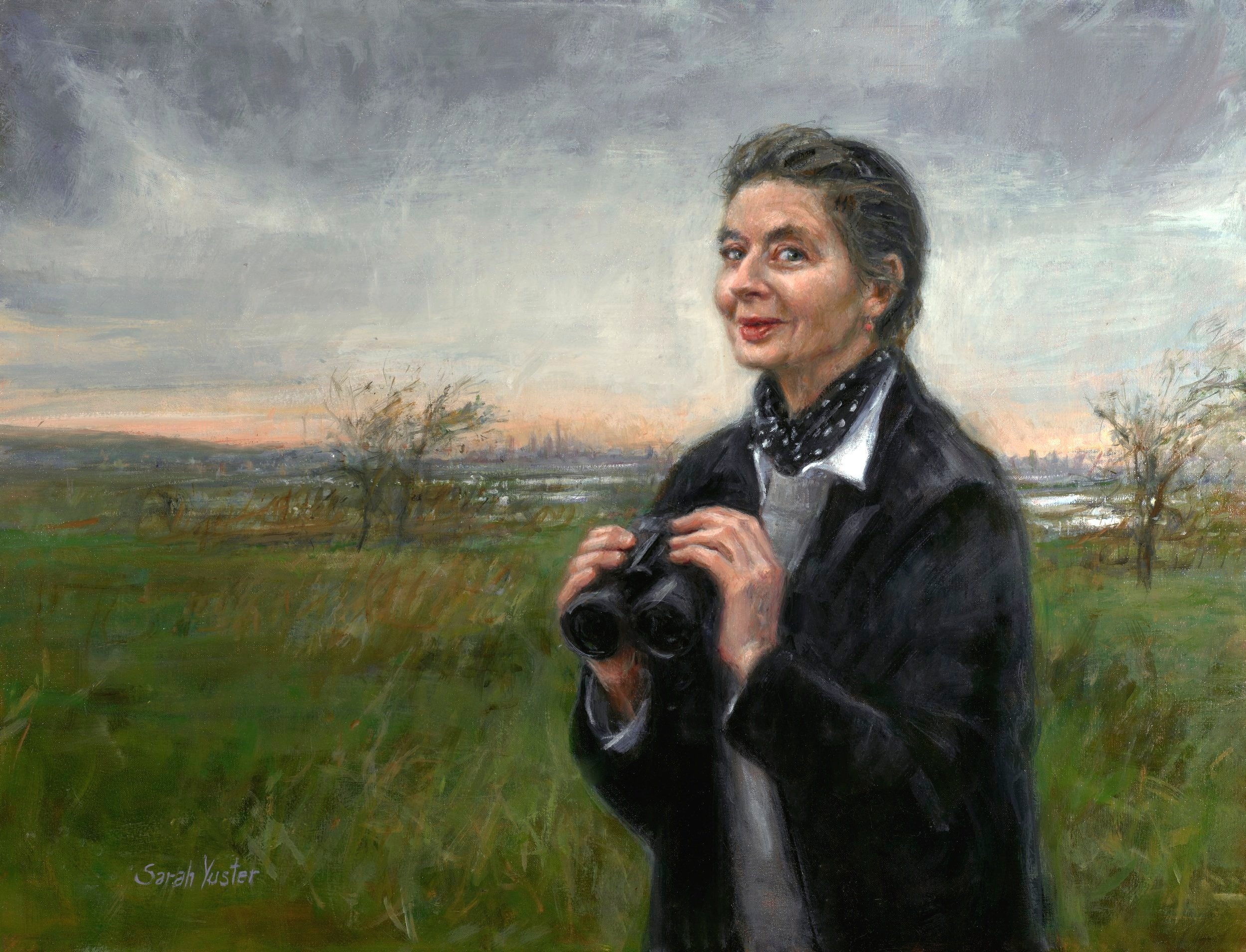 Isabella Rossellini at Freshkills Park