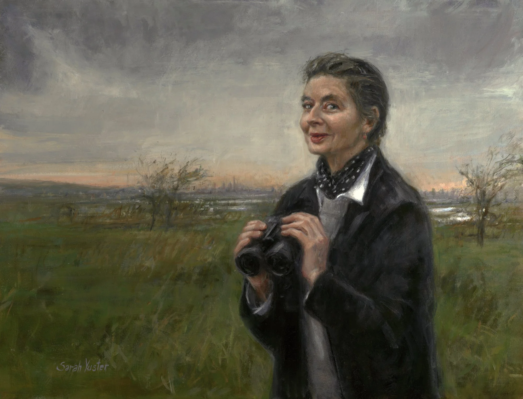 Isabella Rossellini at Freshkills Park