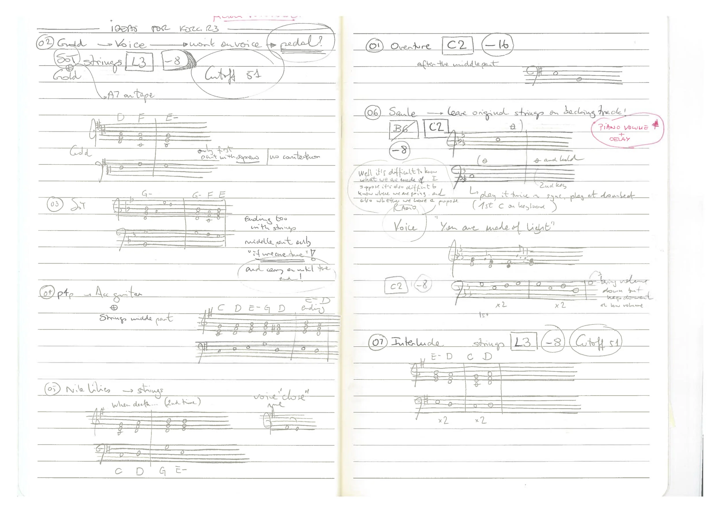 Compositional Notes 1