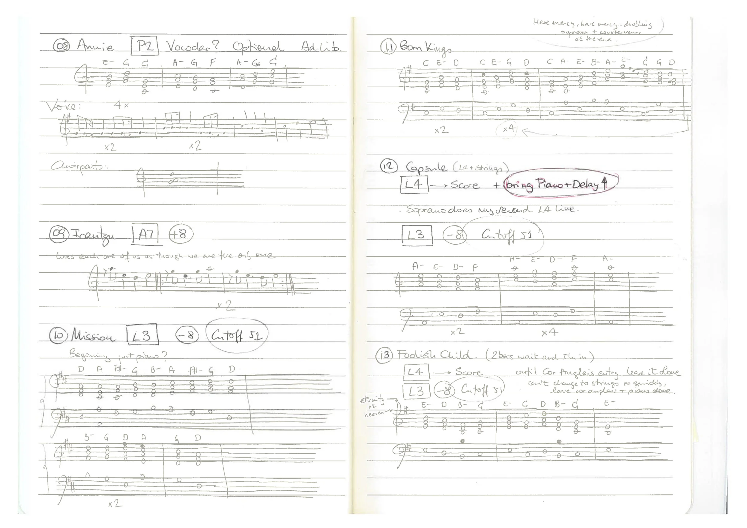 Compositional Notes 2