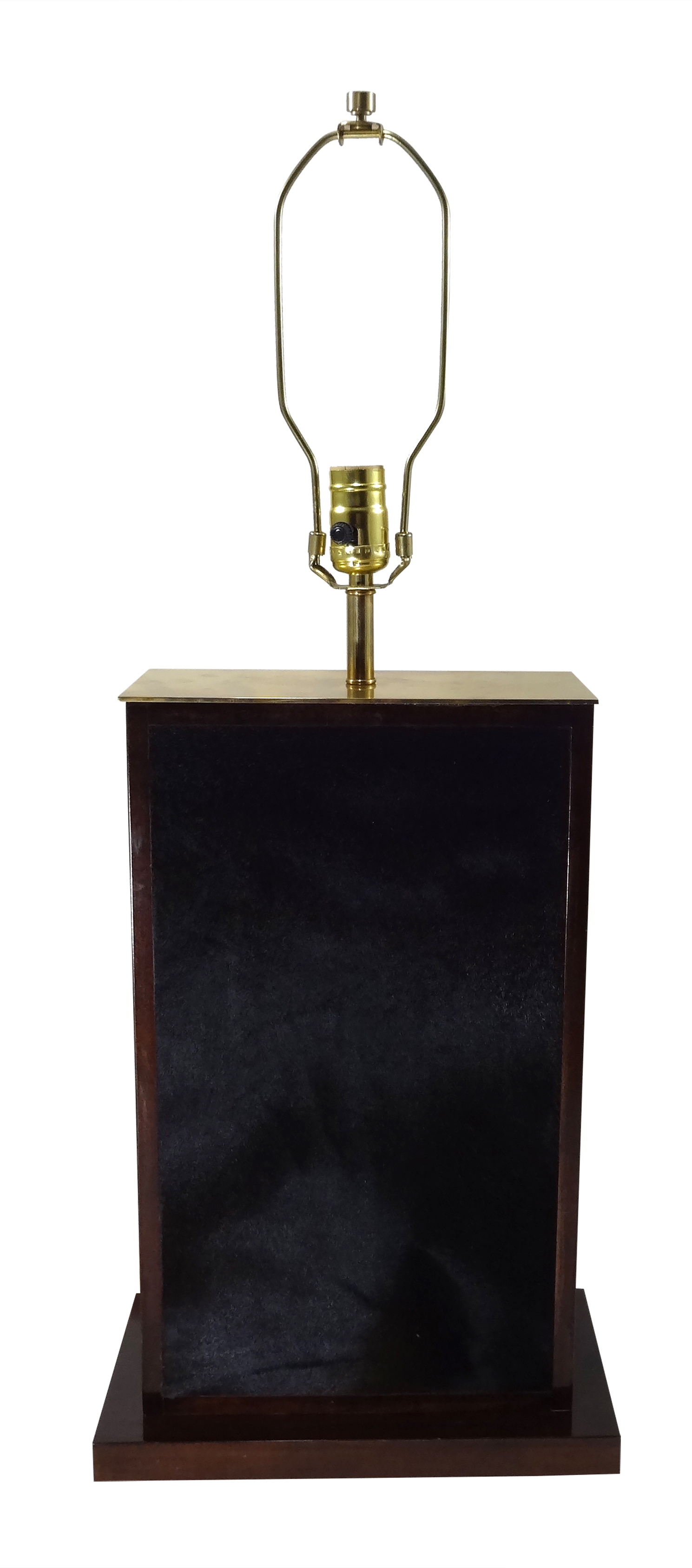 Large Tetra Negra Table Lamp Brass