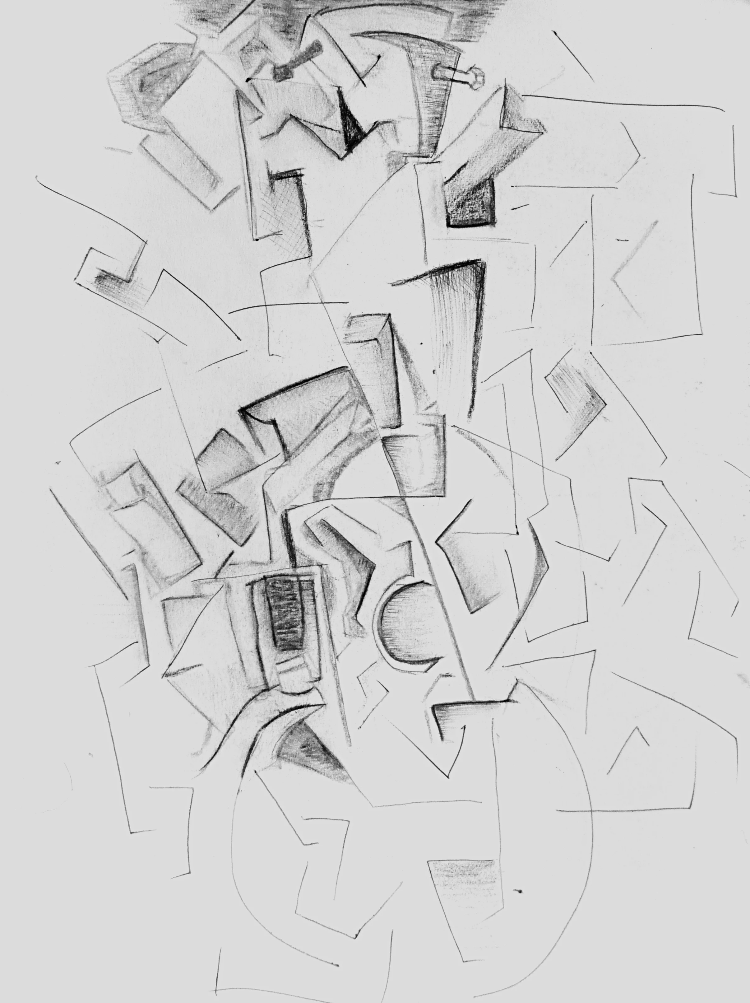 MARKER AND PENCIL ON PAPER